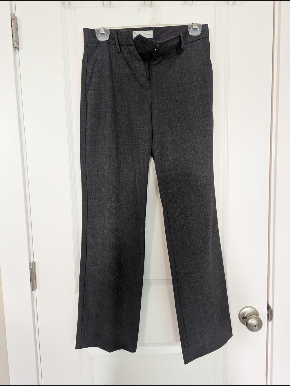 GAP Women's Charcoal Grey Tailored Trousers